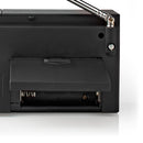 Nedis RDFM1200BK Fm/am-radio 1,5 W Zakformaat Zwart