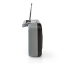 Nedis RDFM1330GY Fm/am-radio 1,8 W Draaggreep Grijs/zwart