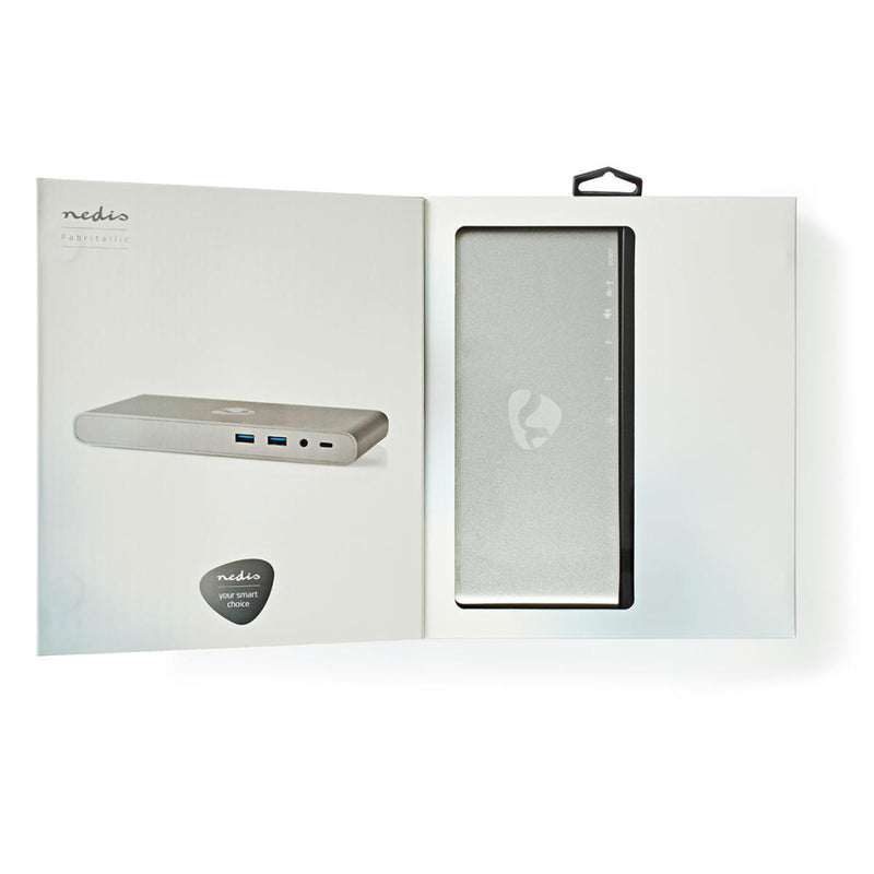 Nedis CCTB64991AL02 Usb Type-c Multi Docking Type-c Male - 4x Usb 3.0 A Female + Hdmi&trade;-uitgan