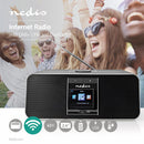 Nedis RDIN5005BK Internetradio 42 W Dab+ Fm Bluetooth® Afstandsbediening Zwart/zilver