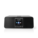 Nedis RDIN5005BK Internetradio 42 W Dab+ Fm Bluetooth® Afstandsbediening Zwart/zilver