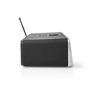 Nedis RDIN5005BK Internetradio 42 W Dab+ Fm Bluetooth® Afstandsbediening Zwart/zilver