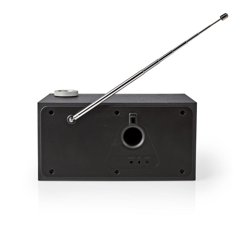 Nedis RDIN3000BK Internetradio 18 W Fm Bluetooth® Afstandsbediening Zwart