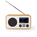 Nedis RDIN2000WT Internetradio Tafelmodel Bluetooth® / Wi-fi Dab+ / Fm / Internet 2.4 " Kleurensche