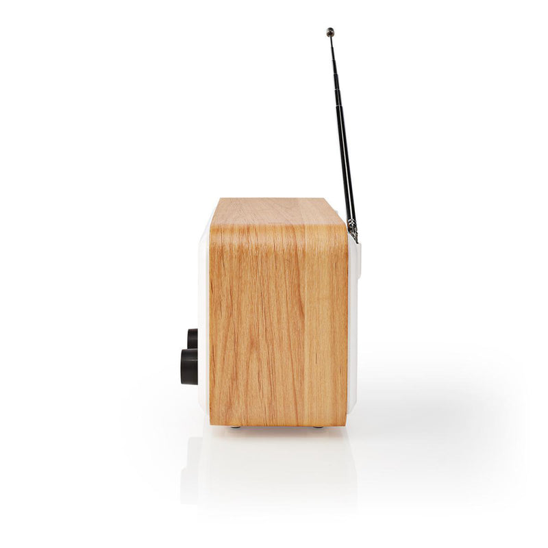 Nedis RDIN2000WT Internetradio Tafelmodel Bluetooth® / Wi-fi Dab+ / Fm / Internet 2.4 " Kleurensche