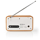 Nedis RDIN2000WT Internetradio Tafelmodel Bluetooth® / Wi-fi Dab+ / Fm / Internet 2.4 " Kleurensche