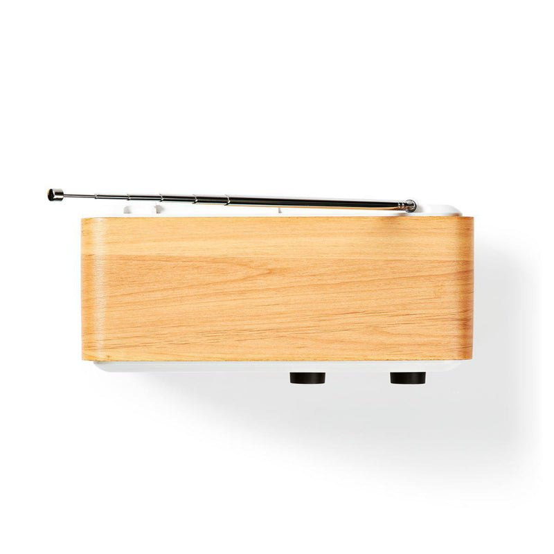 Nedis RDIN2000WT Internetradio Tafelmodel Bluetooth® / Wi-fi Dab+ / Fm / Internet 2.4 " Kleurensche