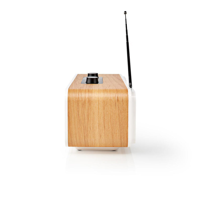 Nedis RDIN2500WT Internetradio Tafelmodel Bluetooth® / Wi-fi Dab+ / Fm / Internet 2.4 " Kleurensche
