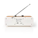Nedis RDIN2500WT Internetradio Tafelmodel Bluetooth® / Wi-fi Dab+ / Fm / Internet 2.4 " Kleurensche