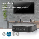 Nedis BTTC100BK Draadloze Audiozender/-ontvanger Bluetooth® 3,5 Mm Uitgang Zwart