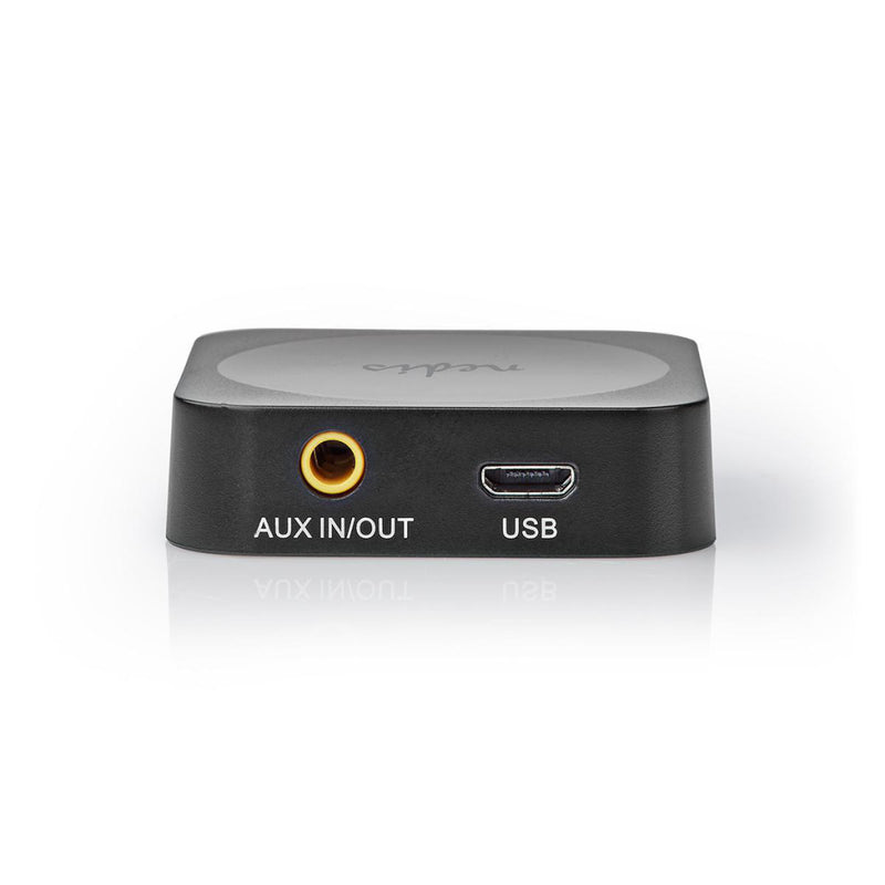 Nedis BTTC100BK Draadloze Audiozender/-ontvanger Bluetooth® 3,5 Mm Uitgang Zwart