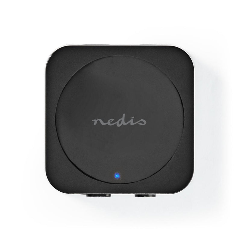 Nedis BTTC100BK Draadloze Audiozender/-ontvanger Bluetooth® 3,5 Mm Uitgang Zwart