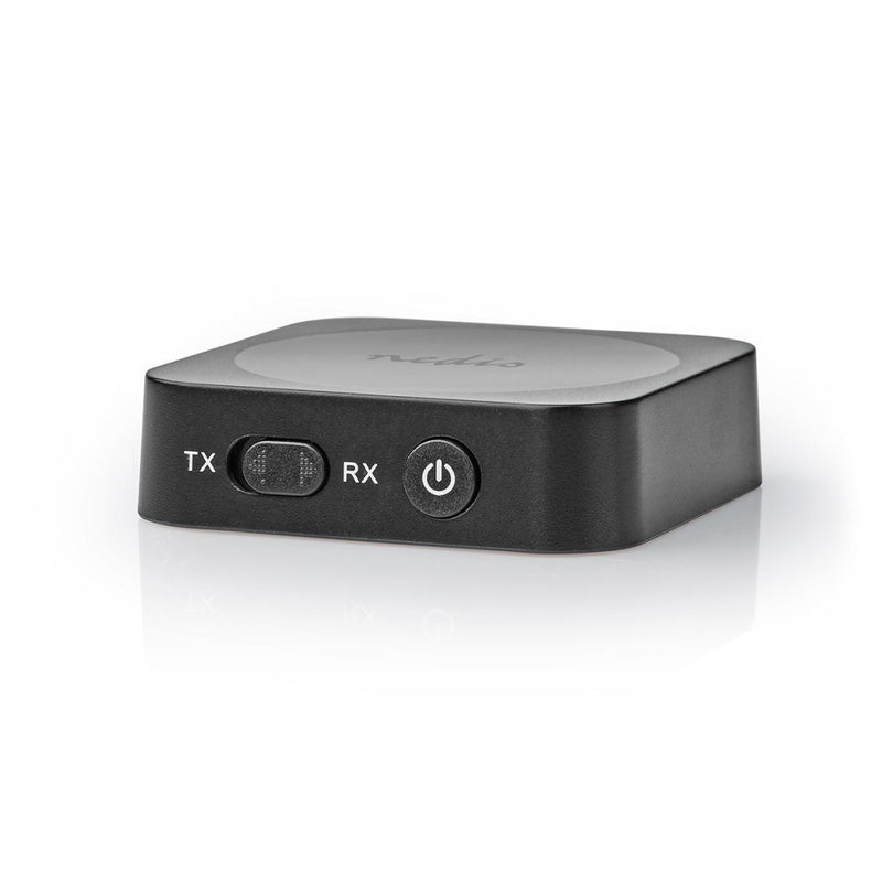 Nedis BTTC100BK Draadloze Audiozender/-ontvanger Bluetooth® 3,5 Mm Uitgang Zwart