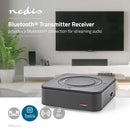 Nedis BTTC200BK Draadloze Audiozender/-ontvanger Bluetooth® Toslink Zwart