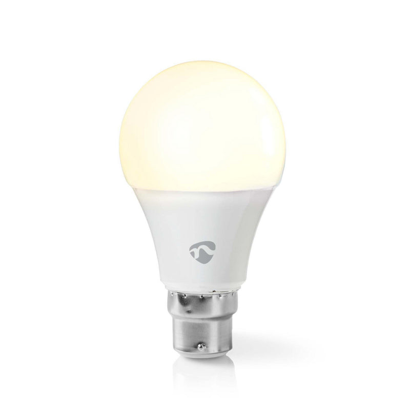 Nedis WIFILW12WTB22 Smartlife Led Bulb Wi-fi B22 800 Lm 9 W Warm Wit 2700 K Energieklasse: A+ Andro