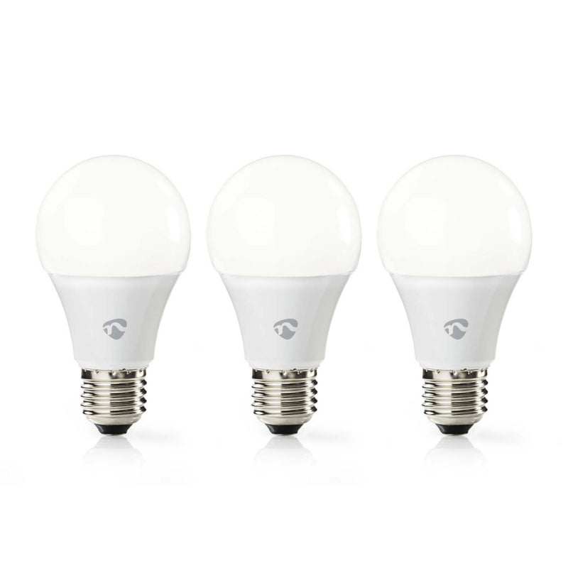 Nedis WIFILW32WTE27 Smartlife Led Bulb Wi-fi E27 800 Lm 9 W Warm Wit 2700 K Energieklasse: A+ Andro