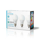 Nedis WIFILW33WTE27 Wi-fi Smart Led-lampen Warm- Tot Koud-wit E27 3-pack