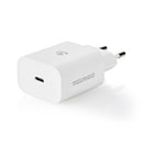 Nedis WCPD18W102WT Oplader 1x 3,0 A Outputs: 1 Usb-c&trade; Geen Kabel Inbegrepen 18 W Automatische