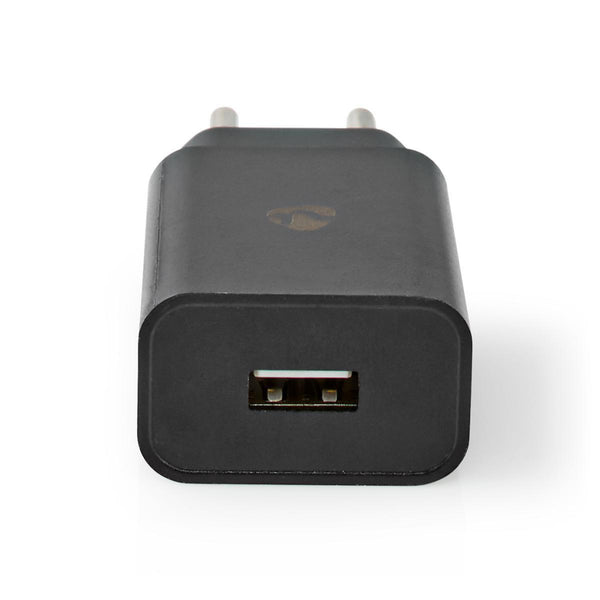Nedis WCHAU212ABK Wandlader 2,1 A 1 Uitgang Usb-a Zwart