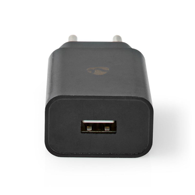 Nedis WCHAU212ABK Wandlader 2,1 A 1 Uitgang Usb-a Zwart