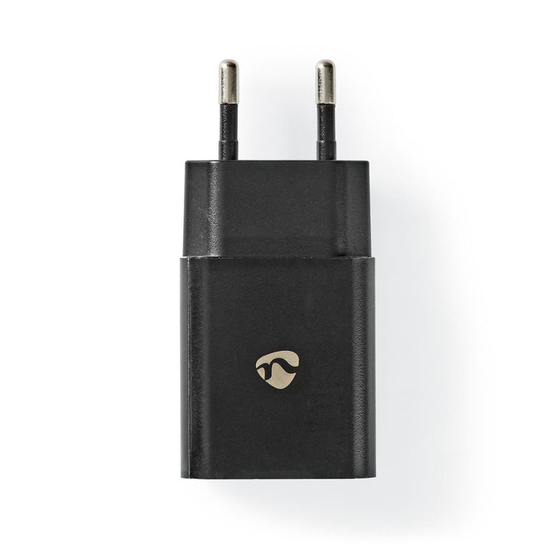 Nedis WCHAU212ABK Wandlader 2,1 A 1 Uitgang Usb-a Zwart