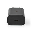Nedis WCPD18W102BK Wandlader 3,0 A Usb-c Power Delivery 18 W Zwart