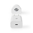 Nedis WCPD18WU102WT Oplader PD3.0 18W 1,5 A/2 A/3,0 A Output 1 USB-C 18W Automatische Voltage Selec