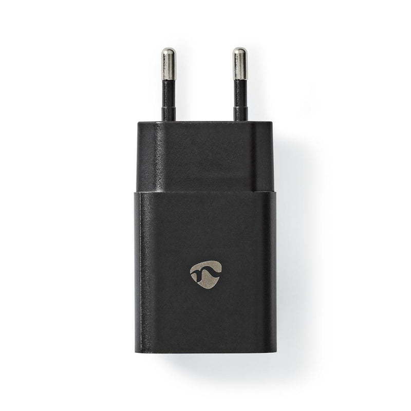 Nedis WCHAC242ABK Thuislader 2,4 A Losse Kabel Usb-c&trade; Zwart