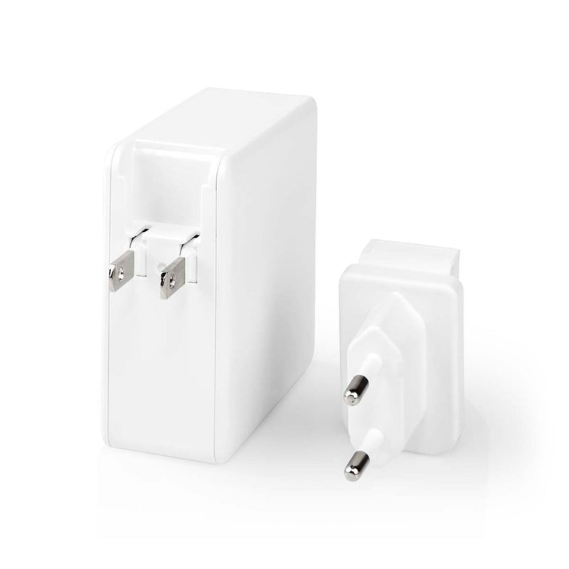 Nedis WCPD65W105WT Oplader met Snellaad Functie Wit