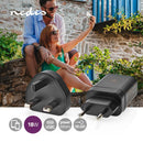 Nedis WCPD18WU102BK Oplader PD3.0 18W 1,5 A/2 A/3,0 A Output 1 USB-C Automatische Voltage Selectie