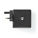 Nedis WCPD65W110BK Oplader met Snellaad Functie Zwart