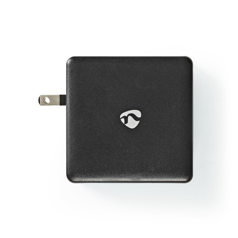 Nedis WCPD65W110BK Oplader met Snellaad Functie Zwart