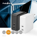 Nedis WCPD65W110WT Oplader met Snellaad Functie Wit