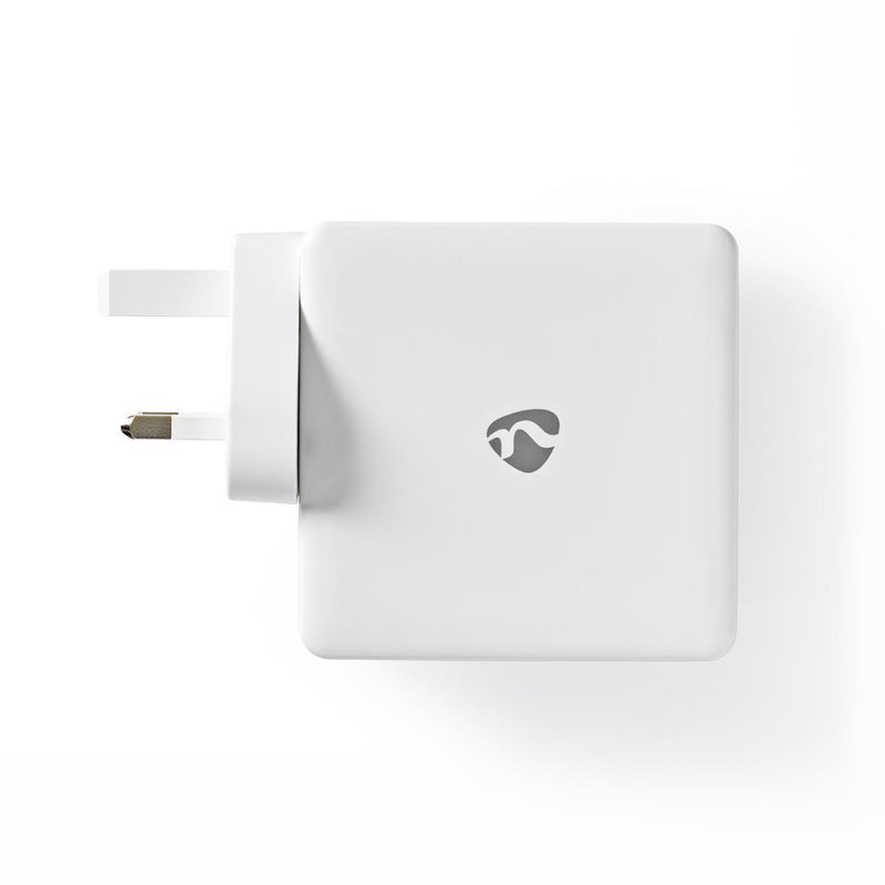 Nedis WCPD65W110WT Oplader met Snellaad Functie Wit