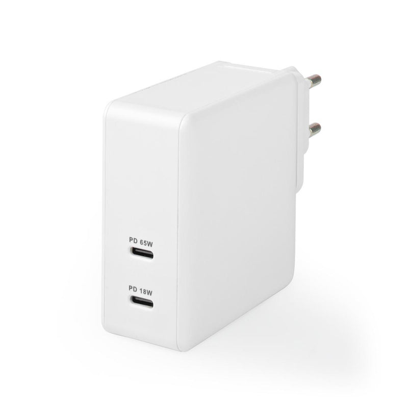 Nedis WCPD65W110WT Oplader met Snellaad Functie Wit