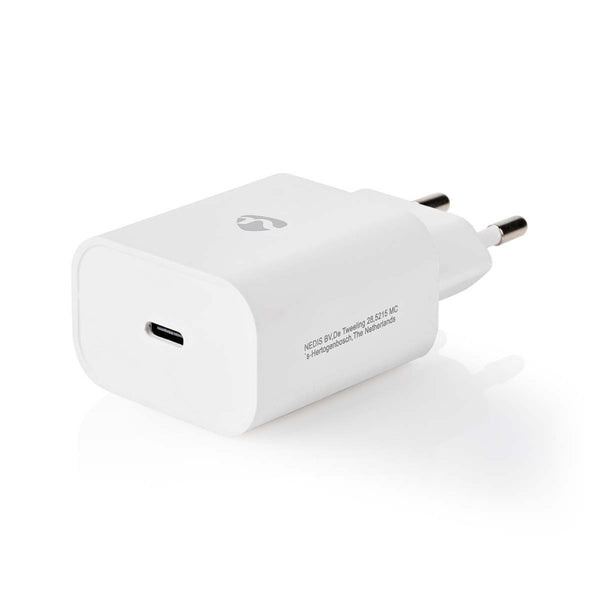 Nedis WCQC402AWT Oplader 1,5 A / 2 A / 2,5 A / 3,0 A Outputs: 1 Poorttype: 1x Usb-c&trade; 15 / 27