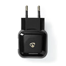 Nedis WCQC301ABK Wandlader 3,0 A Usb (qc 3.0) Zwart