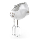 Nedis KAHM100CWT Handmixer 200 W 5-snelheden Turbo-functie 2 Deeghaken / 2 Kloppers Grijs / Wit