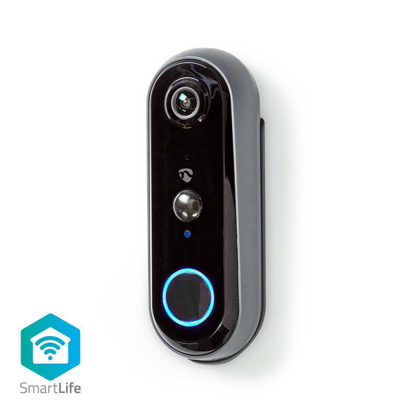 Nedis WIFICDP20GY Smartlife Videodeurbel Wi-fi Batterij Gevoed Android&trade; &amp; Ios Full Hd 108