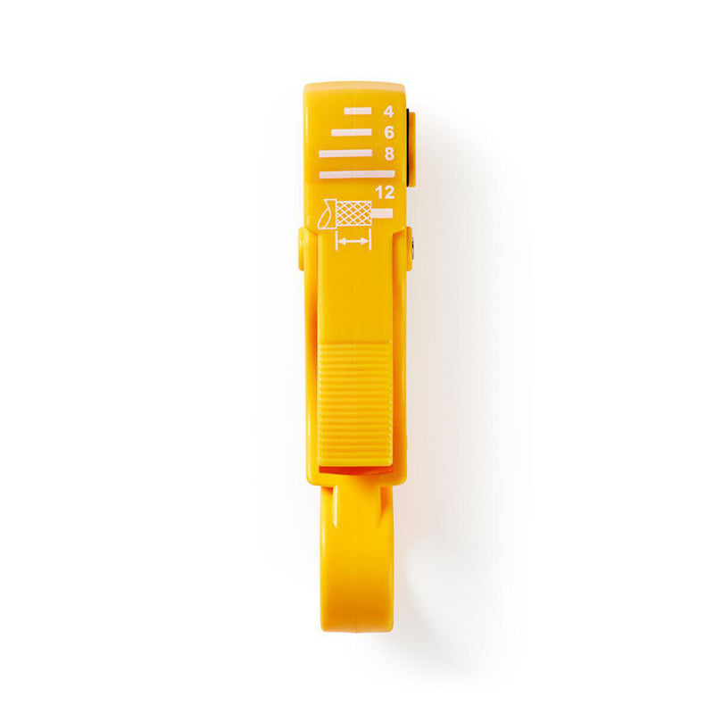 Nedis CSGG49510YE Coaxkabelstripper Rg58 Rg59 Rg62 Rg7