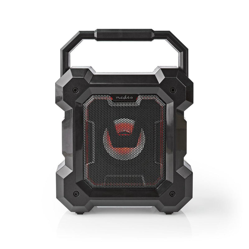 Nedis SPBT1003BK Bluetooth LED Speaker 5.1W 13 Uur Speeltijd  Zwart