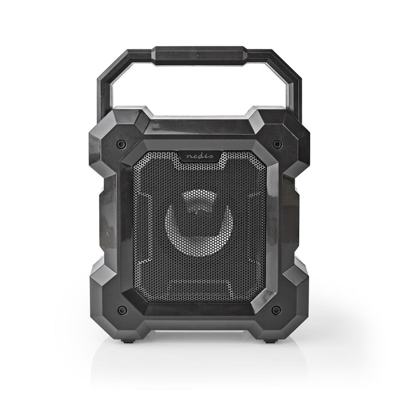Nedis SPBT1003BK Bluetooth LED Speaker 5.1W 13 Uur Speeltijd  Zwart