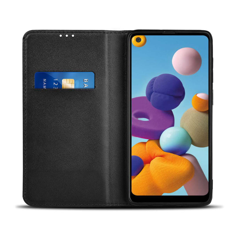 Nedis SWB10050BK Wallet Book Voor Samsung Galaxy A21 Zwart