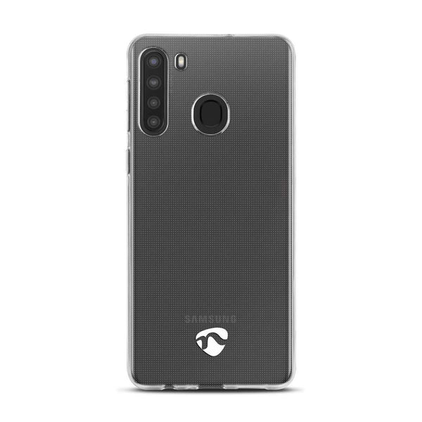Nedis SJC10051TP Jelly Case Gebruikt Voor: Samsung Samsung Galaxy A21 Transparant Tpu