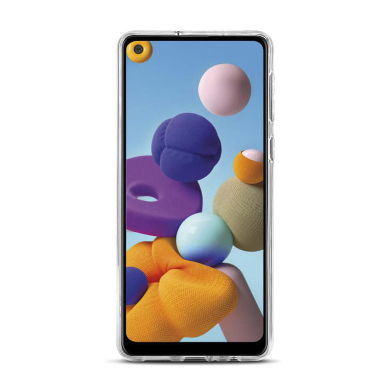 Nedis SJC10051TP Jelly Case Gebruikt Voor: Samsung Samsung Galaxy A21 Transparant Tpu