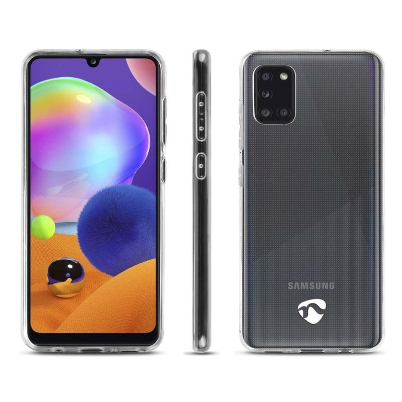 Nedis SJC10052TP Jelly Case Gebruikt Voor: Samsung Samsung Galaxy A31 Transparant Tpu