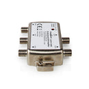 Nedis SAMP41148ME Catv Versterker Max. 12 Db Versterking 85 - 1218 Mhz 4 Uitgangen Retourkanaal -7,