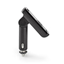 Nedis CATR130BK Fm-zender Voor In De Auto Bluetooth&reg; Pro-microfoon Ruisonderdrukking Microsd-ka