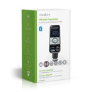 Nedis CATR130BK Fm-zender Voor In De Auto Bluetooth&reg; Pro-microfoon Ruisonderdrukking Microsd-ka