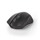 Nedis GMWS200BK Gaming Muis Wired &amp; Wireless Dpi: 500 / 1000 / 2000 / 3000 / 5000 / 10000 Dpi J